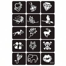 Temporary Tattoo Pen With Tattoo Templates Set - Ink-Based, Alcohol-Free, Skin-Friendly Body And Facial Coloring Tattoo Marker For Temporary Body Art - Multicolor - View 34