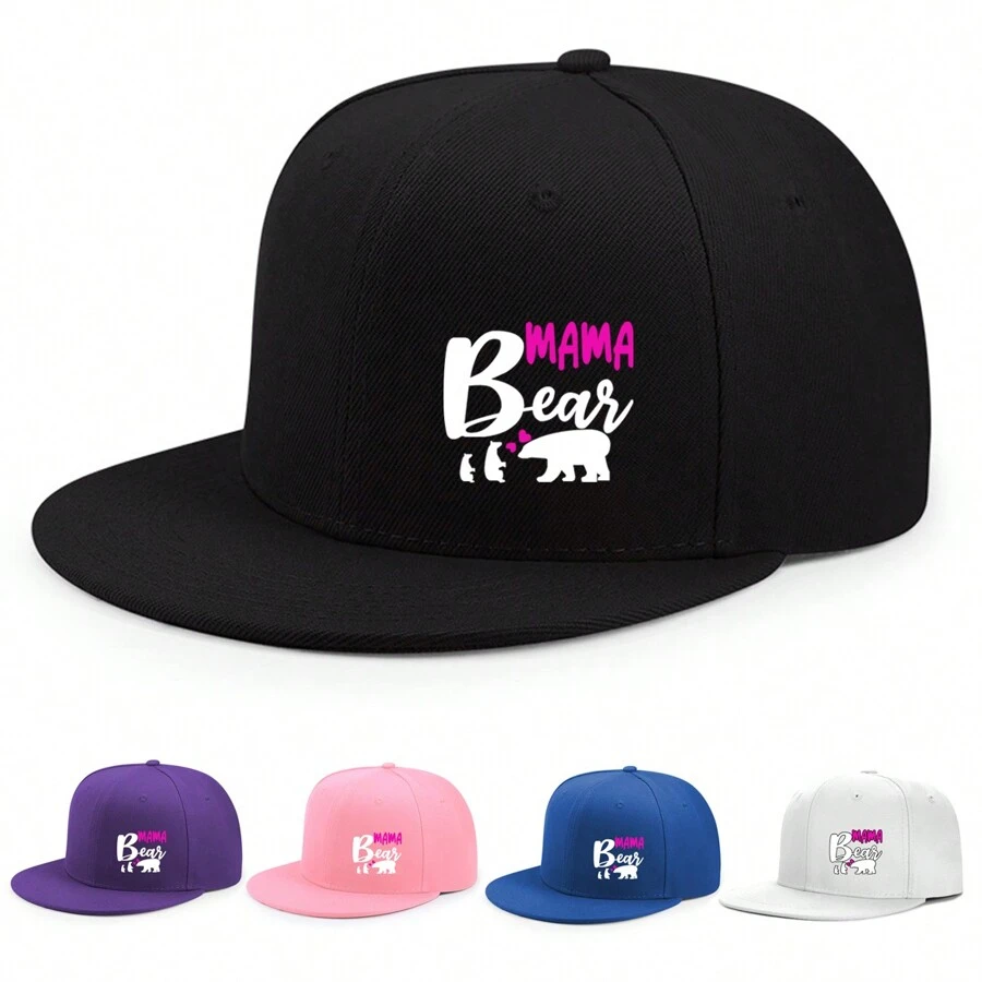 Unisex Outdoor Flat Brim Hat, Fashionable Streetwear, Must-Have Hip Hop Cap For Traveling - Multicolor - View 1