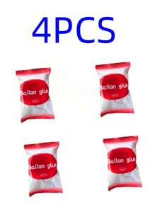 6pcs/4pcs/2pcs/1pc 双面胶点，高粘性，适用于气球装饰和工艺品，随机中/英文包装，圣诞节 - 白色 - 查看 13