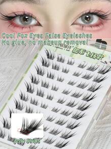 60 bó lông chồn nhân tạo, hiệu ứng tự nhiên 3D, dễ dàng sử dụng cho mắt, có thể tái sử dụng, phóng to tức thì, thiết kế phân đoạn cho nhiều lựa chọn tự làm khác nhau, mang đến cho bạn một cặp mắt to cá nhân (cáo), từng cụm lông mi, ghép thủ công, vẻ ngoài tự nhiên, từng cụm lông mi, lông mi giả riêng lẻ, mỏng manh, tự làm, lâu trôi, nối mi, thích hợp cho các bữa tiệc, mi Manga, từng cụm lông mi, từng cụm lông mi, từng lông mi, lông mi, lông mi giả - C - Xem 3