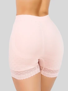 2 Piezas Set  Boxer Mujer Panty short de Dama  con control de zonas - Blanco - Ver 5