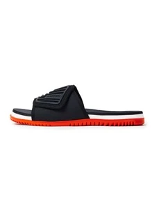 Kenner Men Flip Flops & Slides - Negro/Naranja - View 5