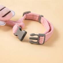 Correas para mascotas con forma de dibujos animados lindas para gatos y perros, incluyendo una correa con forma isósceles, una correa suave y amigable para gatos con forma de abeja, correa con forma de conejito y perro, diseño antiescape - Multicolor - Ver 11