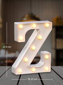 Letras Decorativas con Luces LED Bluelander - Z - Ver 2