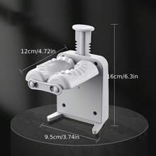 1/2 piezas Máquina para hacer empanadillas - Fabricante de empanadillas y empanadas sin esfuerzo - Envasador de cabeza única rápido - Accesorio de cocina innovador - Accesorios para bolsillos perfectos en cada momento para festival - Multicolor - Ver 1