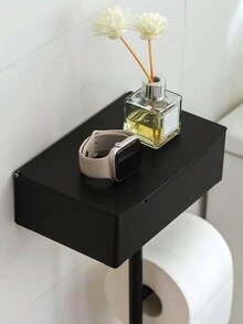 1入組垂直型紙巾架，落地式紙卷架，落地式浴室衛生紙盒 - 彩色 - 查看 10