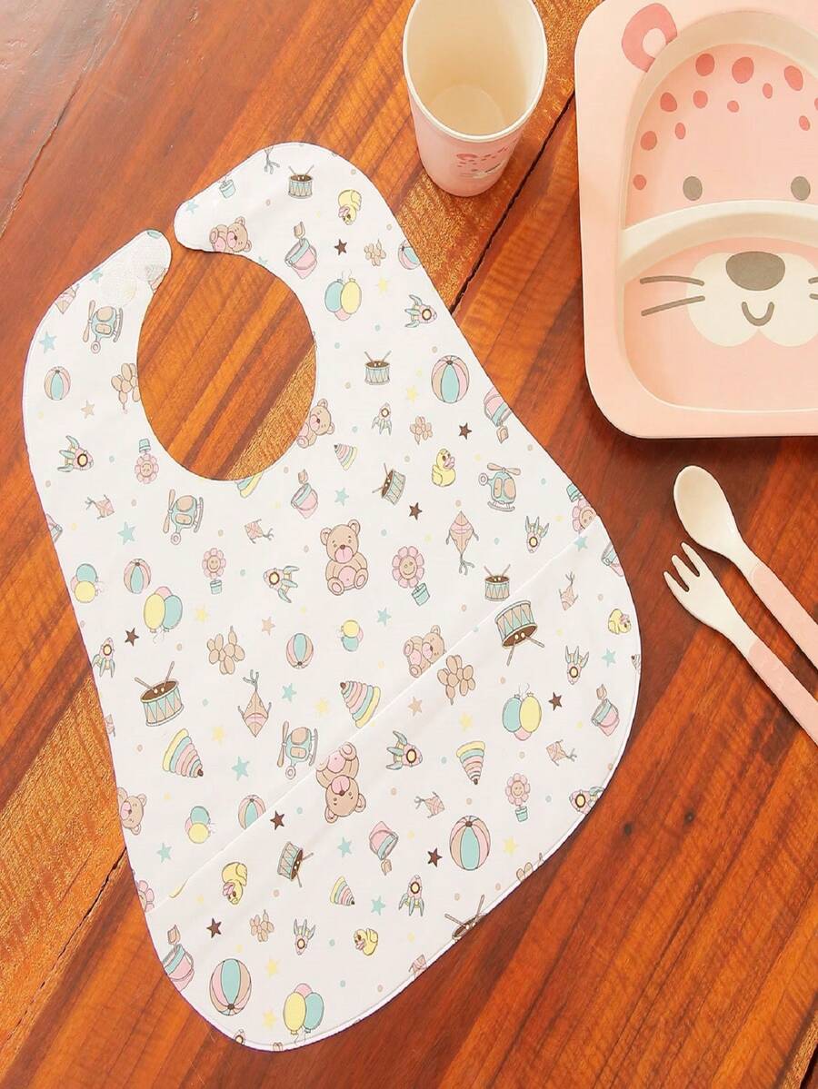 Baby Bibs & Burp Cloths - 杏色 - 查看 1