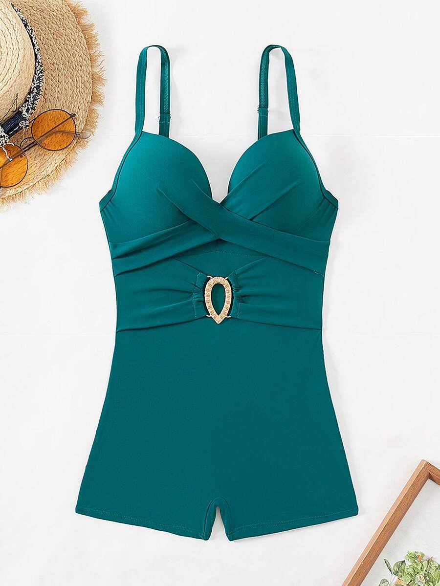 Women One-Pieces - Màu xanh ngọc - Xem 1