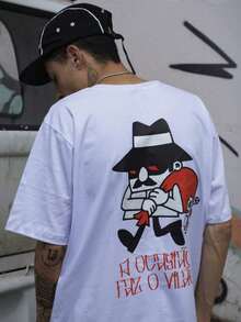 Men T-Shirts - 白色 - 查看 2