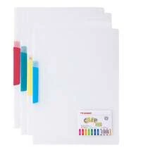 Rotating Folder, Colorful And Simple Style PP Transparent Swinging Report Folder For Lovers - Multicolor - View 9