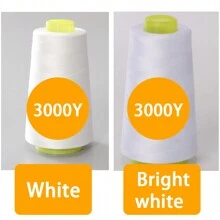 1pc/2pcs Sewing Thread, 46 Color Options, 3000 Yards/Spool, Household Sewing Thread Suitable For Various Scenarios (Packaging And Spool Color Random)