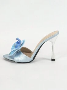 Vestido elegante y de alta gama para mujer con tela de orquídea 3D, asimétrico, gradiente, cómodo, con aire veraniego, elegante, sencillo y encantador, único y sexy, adecuado para fiestas nocturnas y eventos al aire libre con tacones altos de punta redonda