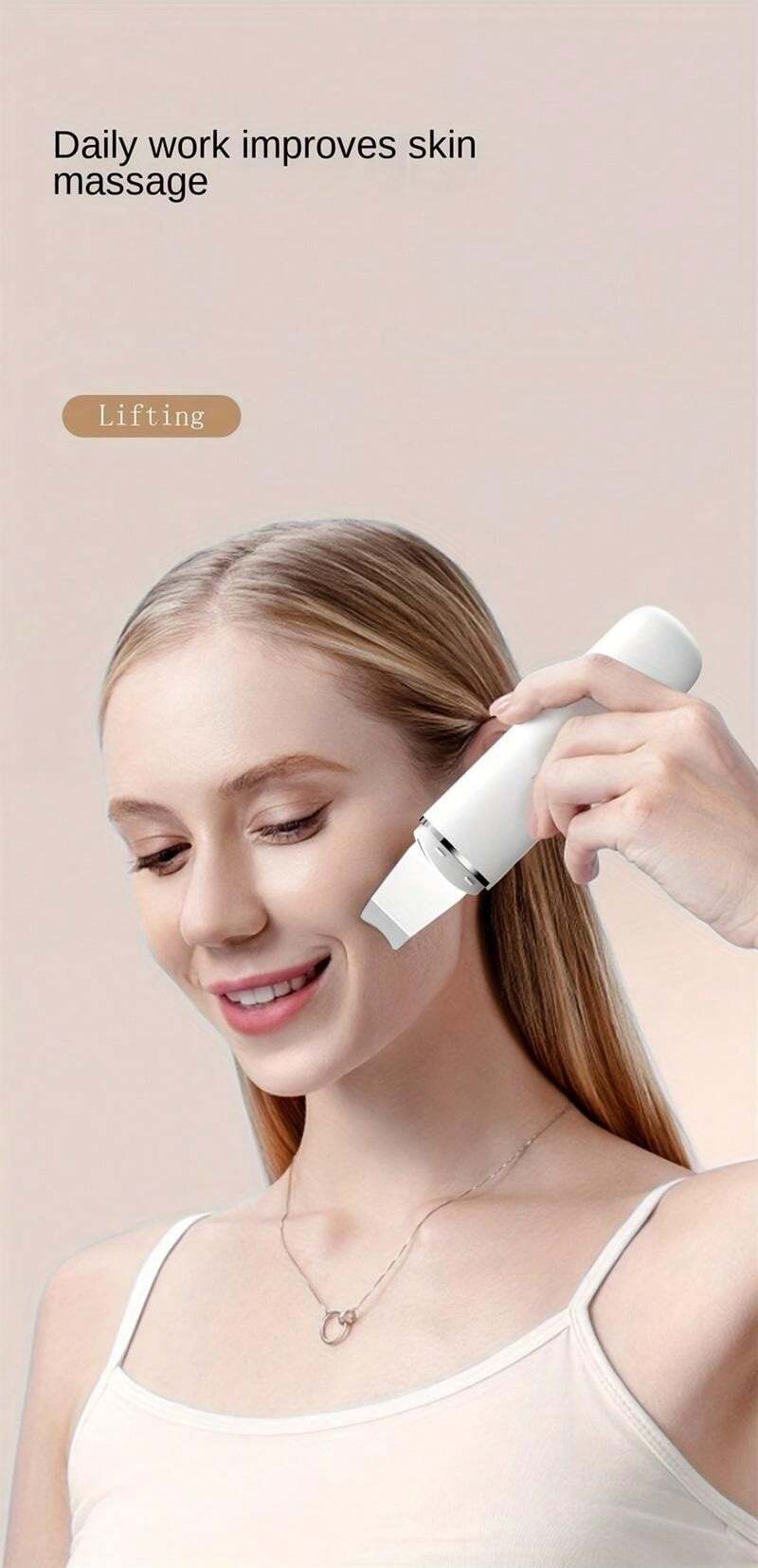 Home Use Facial Pores Cleaner Deep Cleansing Peeling Skin Scrubber Face