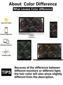 Synthetic Curly Hair Bun With Rubber Band Black Brown Donut Updo Hairpiece For Messy Chignon And Stylish Look Hair Accessories Hair Scrunchies Extension - Black Brown - View 9