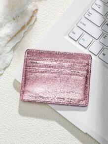 1 pièce Utilisation quotidienne  avec blocage RFID Motif  craquelé Mince et portefeuille pour cartes Cartes d'identité et cartes bancaires Porte-cartes Porte-cartes Portefeuille Porte-cartes de visite Porte-cartes de crédit Porte-cartes Femmes Pour femmes Mini portefeuille Porte-cartes
