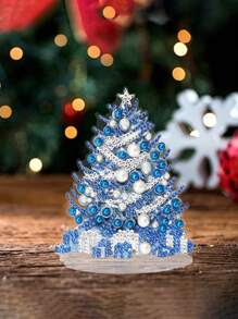 DIY 5D Diamond Painting, Handcrafted Artwork, Crystal Diamond Made Tree Ornament, Home & Bar Table Decoration, Holiday Decor, & Themed Decoration Best Gifts Birthday Home Decor Christmas Decorations Room Decor Christmas Winter Christmas Decorations Home Christmas Gifts Christmas Decor