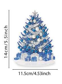 DIY 5D Diamond Painting, Handcrafted Artwork, Crystal Diamond Made Tree Ornament, Home & Bar Table Decoration, Holiday Decor, & Themed Decoration Best Gifts Birthday Home Decor Christmas Decorations Room Decor Christmas Winter Christmas Decorations Home Christmas Gifts Christmas Decor