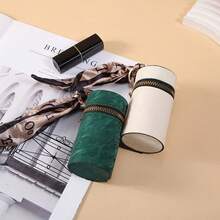 Popular Keychain Pouch Decoration With Leopard Print, And Creative Portable Fashion Accessory - Black - View 7