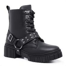 Women Pant Boots - 黑色 - 查看 1