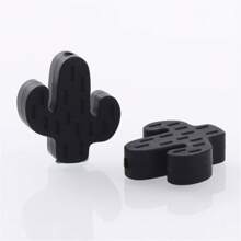 10 hạt silicone hình xương rồng dùng làm móc khóa, bút viết - cây xương rồng - Xem 16