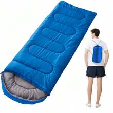 All-Season Camping Sleeping Bag - Super Comfortable, Lightweight And Durable, Ideal For Hiking, Camping And Mountaineering - Lightweight, Year-Round Insulation, Perfect For Adventurers