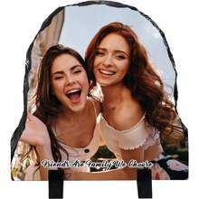 Personalized Slate Frame, Custom Photo Gift - Personalized Photo Gift And Custom Slate Artwork, Creating Personalized Photo Gifts For Weddings, Christmas, Thanksgiving, Mother's Day, Father's Day, Valentine's Day Using My Own Photos - Black - View 7