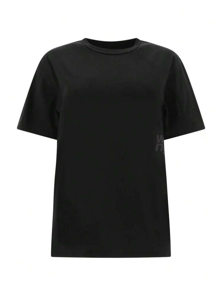 Tシャツ・カットソー ALEXANDER WANG Women Tops 4CC3241520001 Black Alexander Wang Women's T-Shirt BLACK 4CC3241520001 | SHEIN USA