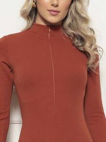 Women Jumpsuits - Màu nâu Sô-cô-la - Xem 3