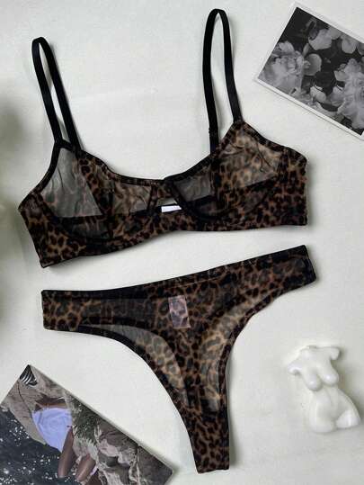 Lingerie Verleidelijke Ladies See Through Erotic Romantic BH Set Rave Going Out view 2