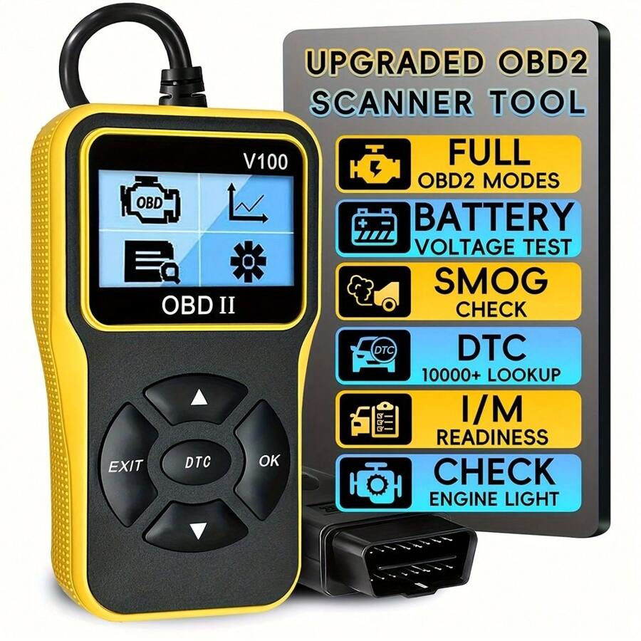 Car OBD2 Diagnostic Scanner Code Reader Engine Fault Code Reader