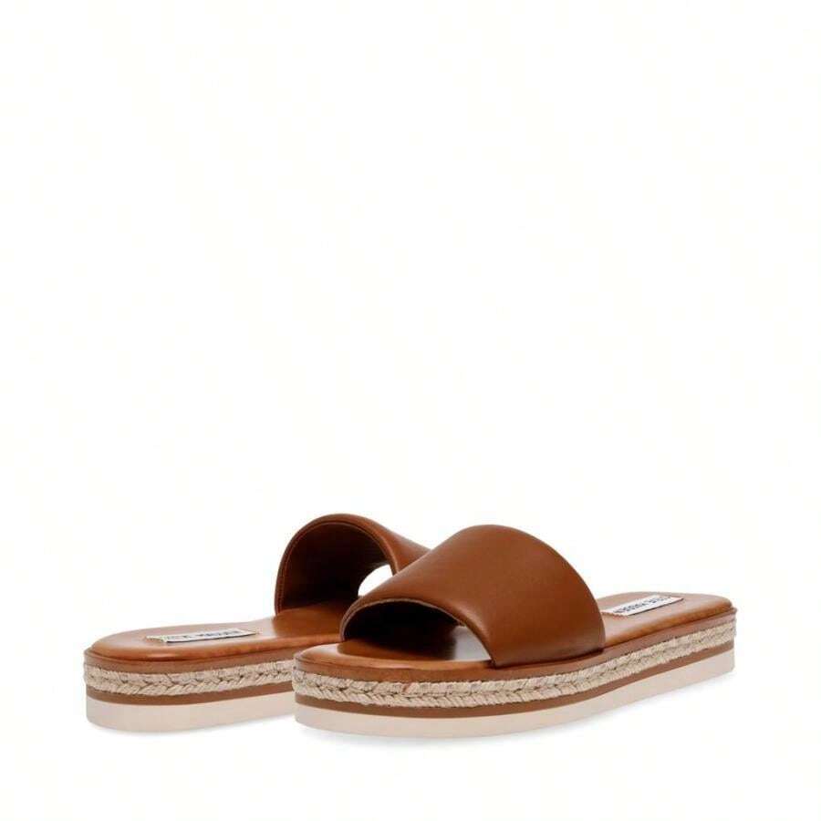Steve Madden Enough - Cognac Leather - View 1