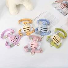 Correas para mascotas con forma de dibujos animados lindas para gatos y perros, incluyendo una correa con forma isósceles, una correa suave y amigable para gatos con forma de abeja, correa con forma de conejito y perro, diseño antiescape - Multicolor - Ver 10