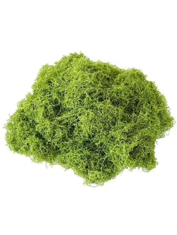 Random Color 1/3/6pcs Simulated Moss, Knitted Moss, Non-Fading Water And Land Aquarium, Rainfall Cylinder, Plant Wall, Artificial Rock, The Landscape Of Garden Decorations Autumn Decor Festival Decor Room Decor Home Decor Fall Decor Bedroom Decor