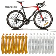 8pcs Long Bicycle Spoke Reflector - Multicolor - View 1