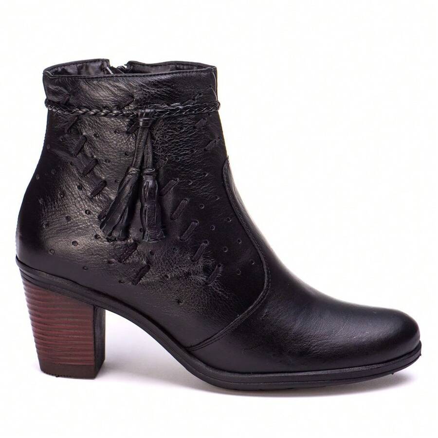Women Pant Boots - Black - View 1