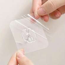 10 chiếc móc treo tường dính chắc chắn, không cần khoan, móc treo khung tranh, móc lưu trữ nhà bếp và phòng tắm, với 3 lớp cấu trúc nén gia cố để cầm chắc chắn hơn - Nhiều màu - Xem 3