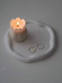 1 Khuôn đúc chìa khóa bằng bê tông hoặc thạch cao DIY Khuôn khay silicon hình đám mây sóng bất đối xứng để làm đồ thủ công bằng nhựa hoặc trang trí nhà cửa - trắng - Xem 11