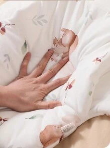 1 件森林松鼠图案婴儿防震襁褓睡袋，新生儿育儿包巾毯爱情人节 - 棕色 - 查看 2