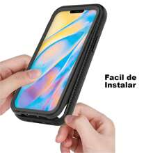 Funda Compatible con Huawei Xiaom modelos P30 LITE Y9A Y9s Y9 2019/Y8s Y9 PRIME 2019 NOVA 9se HONOR Xiaom Note Redmi Case Transparente Rigida Anti Shock 2 en 1 Uso Rudo Anti Golpes - Rojo - Ver 2