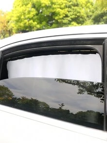 1pc Car Window Curtain: Track-Style Magnetic Sunshade For Car Windows, Providing Shade And Privacy Inside The Car. - Multicolor - View 10