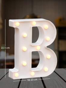 Letras Decorativas con Luces LED Bluelander - B - Ver 2