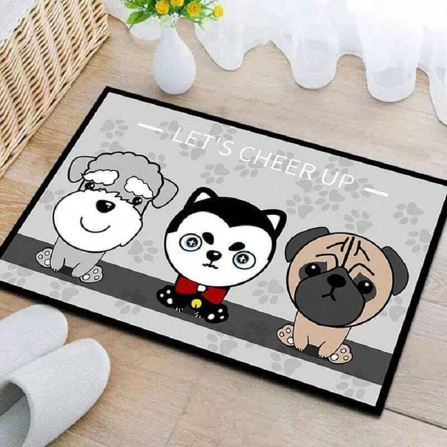 3 Pz Tapete 3D , tapete kawaii , tapete con vista 3D liso , tapete de baño modelo sorpresa - 2 Piezas - Ver 1