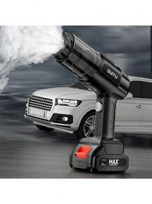 SUITU Máy hút bụi ô tô, Máy hút bụi cầm tay không dây mini gia đình, Công suất hút lớn, Hoạt động liên tục lâu dài, Thổi và hút ướt và khô đa năng, Sản phẩm ô tô đa năng dùng cho gia đình và xe hơi, Máy thổi bụi máy tính lớn cho ô tô/bàn phím/văn phòng/nhà, Lông thú cưng. Quà tặng ngày lễ - màu đen - Xem 6