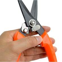 Multipurpose Hoof Trimmer Tool, Carbon Steel Clippers Suitable For Horses, Sheep, Pigs, Strong Spring-Loaded - Burnt Orange - View 4