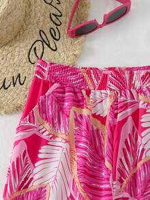 1pc Digital Print Beach Board Shorts Bikini Bottom - Multicolor - View 6