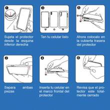 Funda Compatible con Huawei Xiaom modelos P30 LITE Y9A Y9s Y9 2019/Y8s Y9 PRIME 2019 NOVA 9se HONOR Xiaom Note Redmi Case Transparente Rigida Anti Shock 2 en 1 Uso Rudo Anti Golpes - Negro - Ver 5