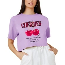 Women Tops - 紫丁香色 - 查看 2