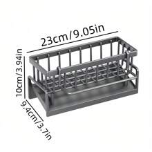 1pc Kitchen Sink And Bathroom Organizer Rack, Sponge Holder For Faucet, Soap, Brush, Towel, Scrubber Drain Storage, For Household Essentials,Kitchen,Summer Beach Party,Food,Camping,Organizer,Room Decor,Kitchen Items. - Multicolor - View 10