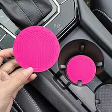 2 Chiếc Đế Lót Ly Nước Cho Ô Tô, Giá Đựng Chai Nước Trên Xe Ô Tô Thảm Chống Trượt Silicon Chống Trượt Chống Sốc PVC Sáng Tạo Đồ Uống -Coaster Cho Ô Tô Tấm Dính Chống Trượt Bảng Điều Khiển Xe Ô Tô, Phụ Kiện Nội Thất Ô Tô Thích Hợp Cho Hầu Hết Nội Thất Ô Tô - Nhiều màu - Xem 21