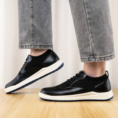 Stylish  Comfortable Men's Oxford Dress Shoes For Casual Wear